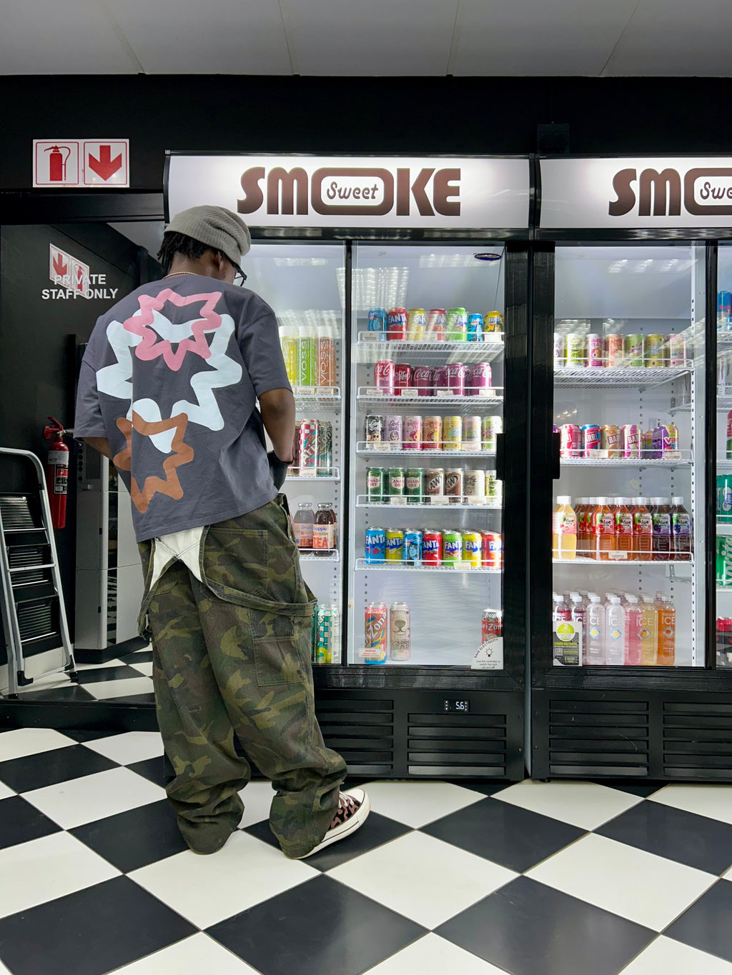 Broken star Boxy oversized T-shirt