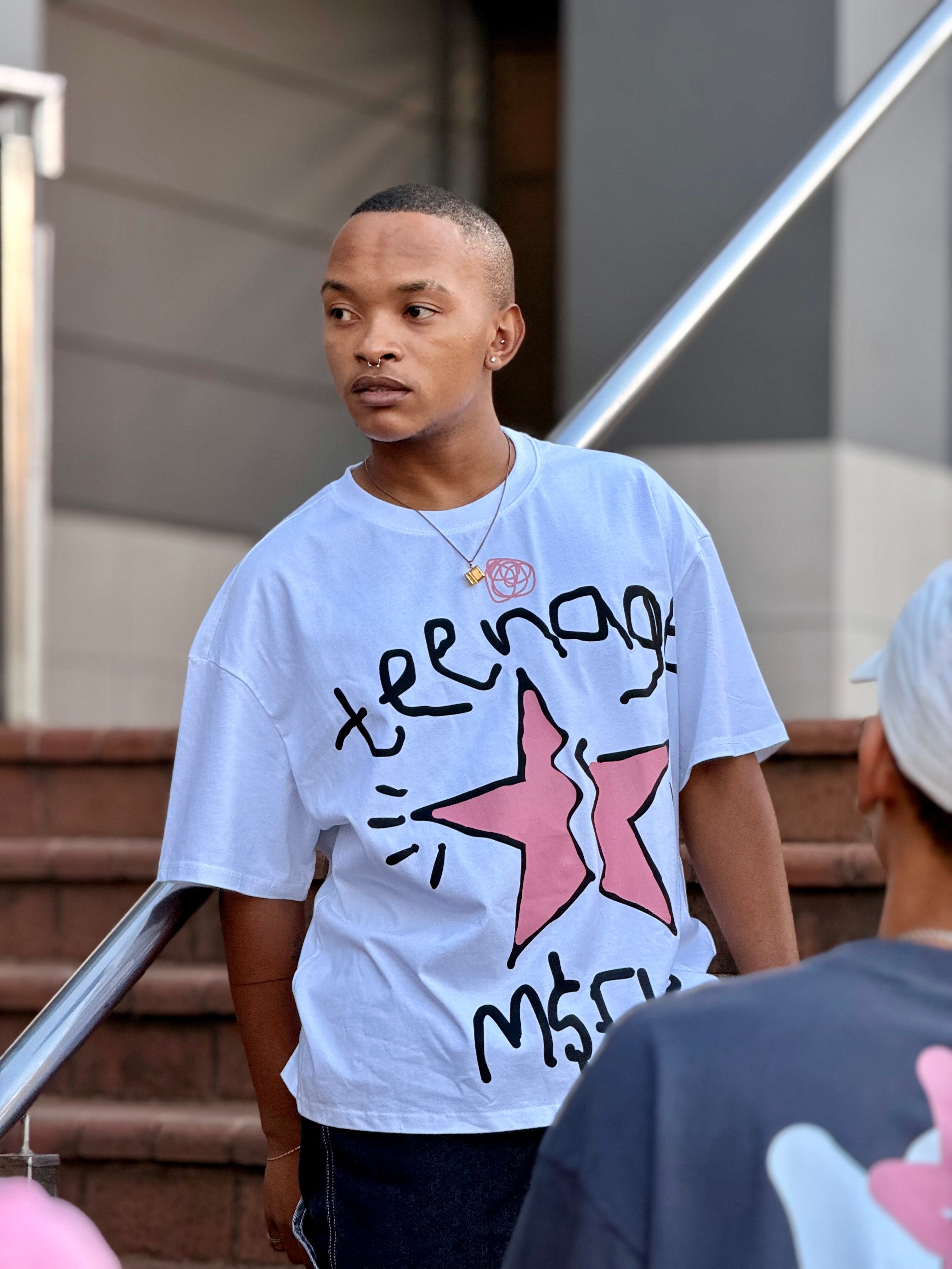 Broken star Boxy oversized T-shirt