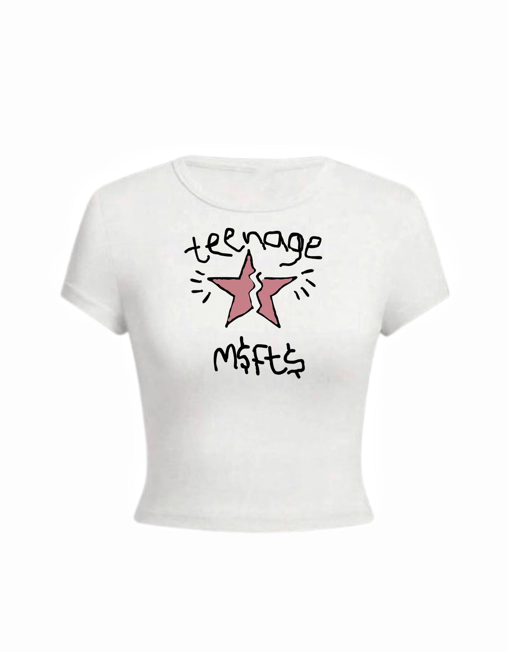 Broken star slim fit T-shirt