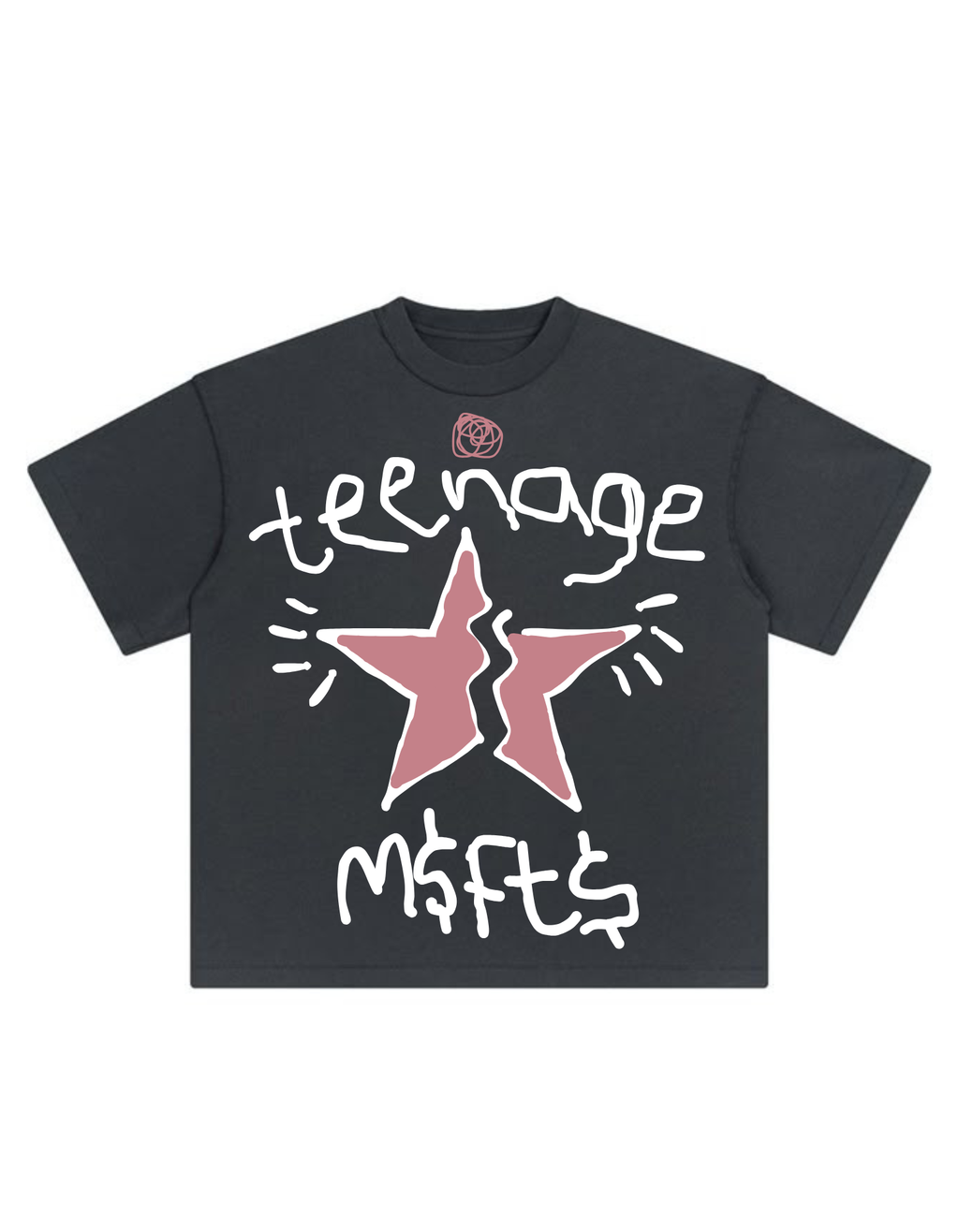 Broken star Boxy oversized T-shirt